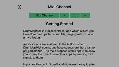 DrumMapMidi screenshot 2