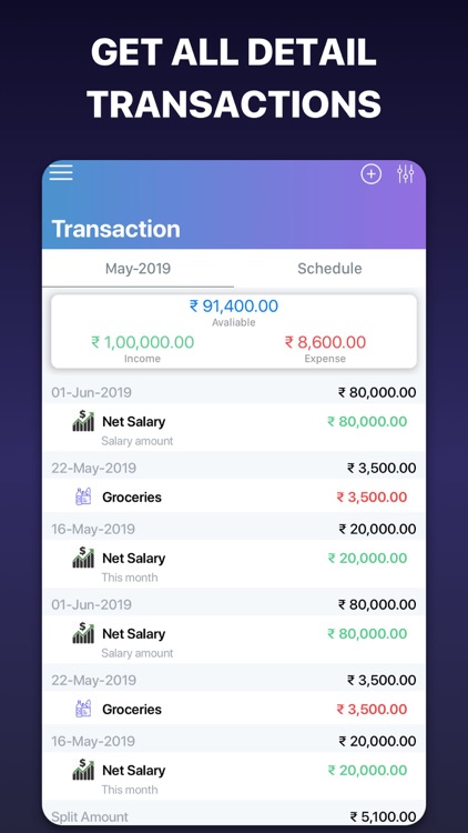 budget planner - Money Tracker