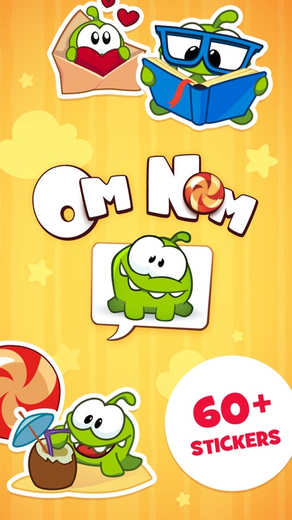 Om Nom Stickers