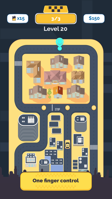 Taxi Town: Arcade Drive Game screenshot 3