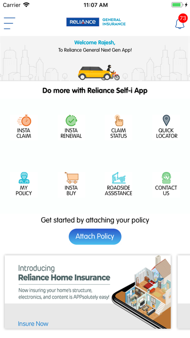 Reliance Self-i screenshot 3