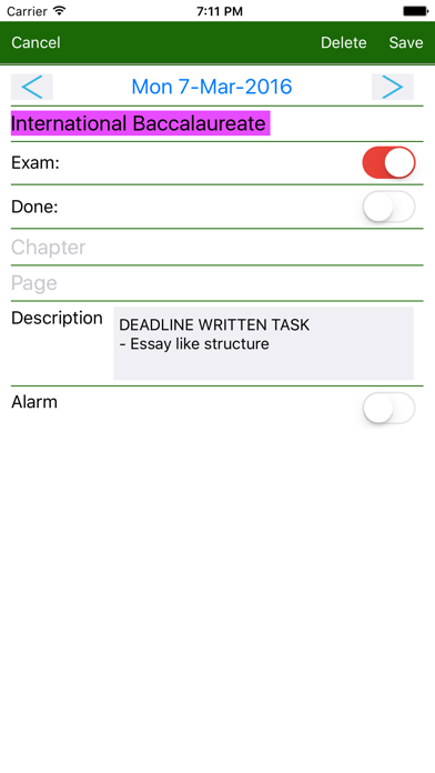 How to cancel & delete HomeWork & Timetable App from iphone & ipad 4