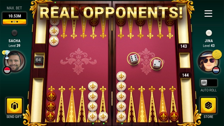 Backgammon Live™ Board Game