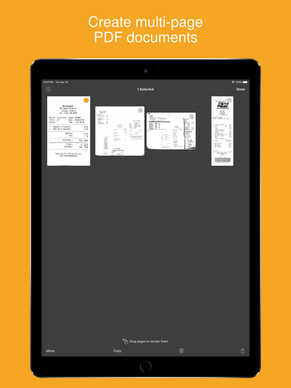 Genius Scan Enterprise - PDF Screenshots