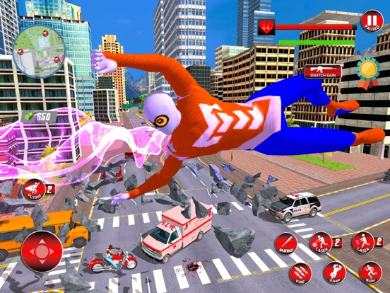 Super Spider City Flying Hero screenshot 3