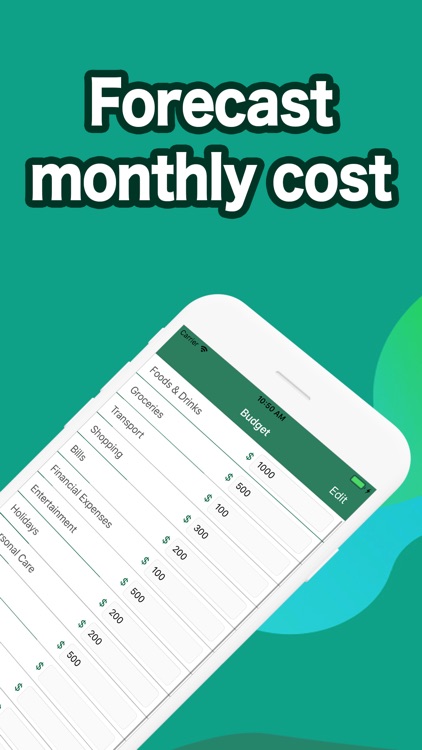 Spending Plan screenshot-3