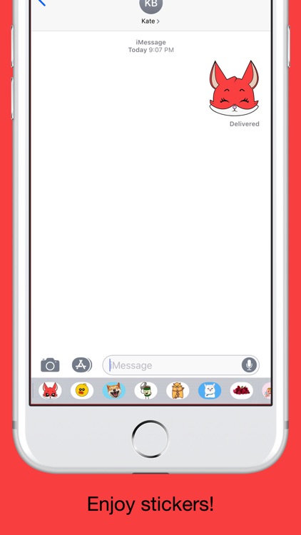 Fox emoji stickers pack screenshot-4