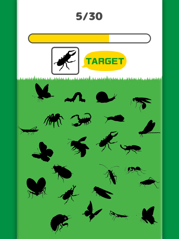 脳トレ虫とれ！昆虫採取 暇つぶし 探索ゲーム screenshot 2