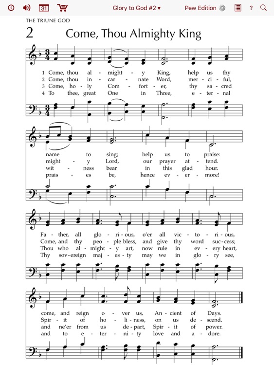 Glory to God Ecumenical Hymnal