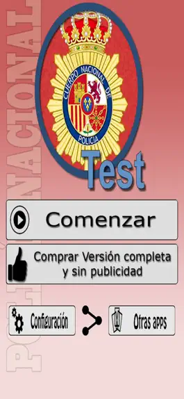 Game screenshot TestOpos Policia Nacional mod apk