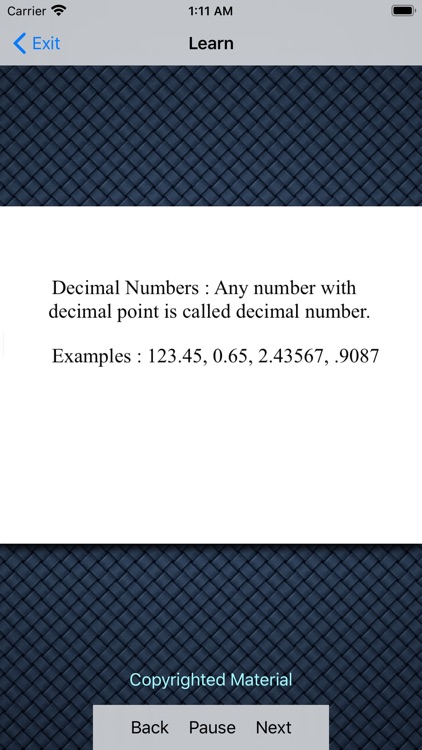 Decimal Operations