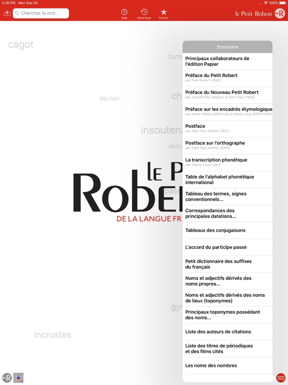 Dictionnaire Le Petit Robert Dictionnaire Le Petit Robert