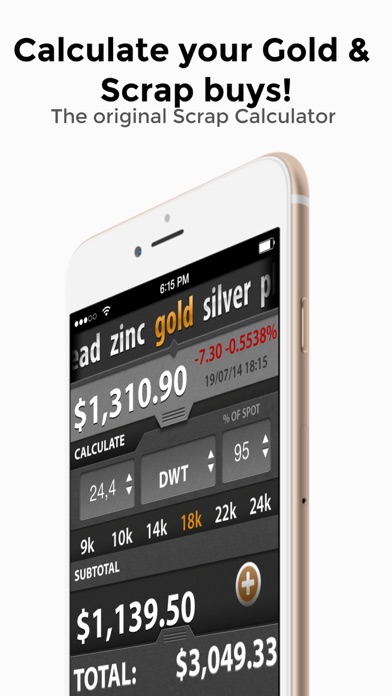 How to cancel & delete Precious Metal Calculator Pro from iphone & ipad 1