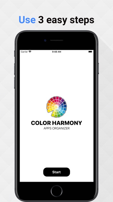 Color Harmony - Apps Organizer screenshot 2