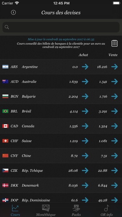 Devises - CPoR Devises
