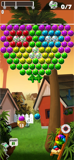 Weed Bubble Shooter Match 3(圖2)-速報App