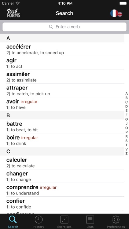 French Verbs & Conjugation L