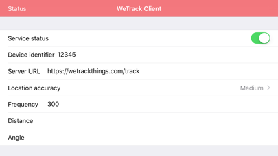 WeTrack User screenshot 2