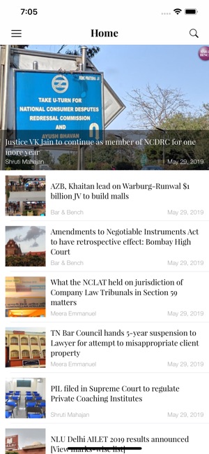 Bar & Bench, Indian Legal News