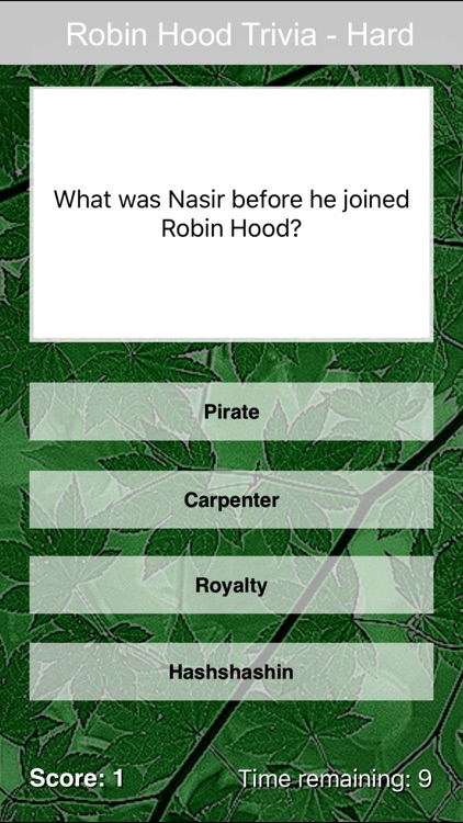 Robin Hood Trivia screenshot-3