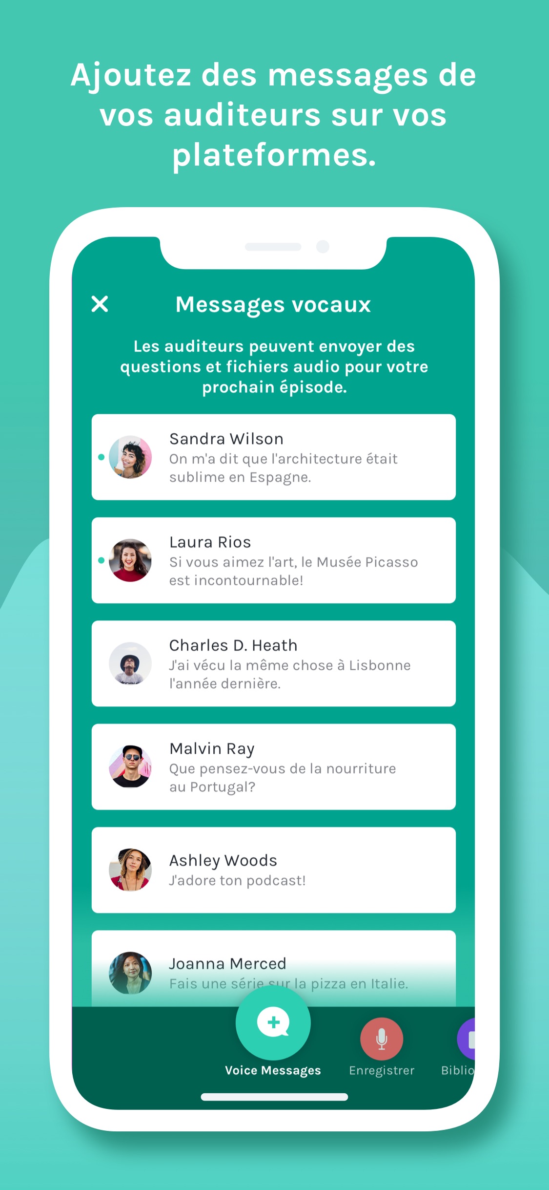 Screenshot do app Anchor