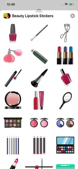 Beauty Lipstick Stickers(圖3)-速報App