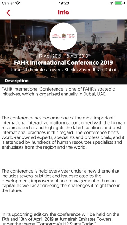 FAHR Conference