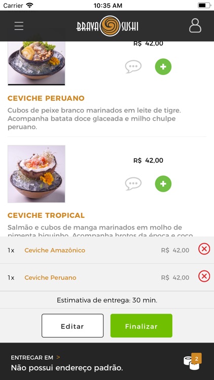 Brava Sushi Delivery screenshot-5