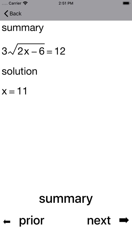 ARadicalEqn Radical Equations screenshot-6