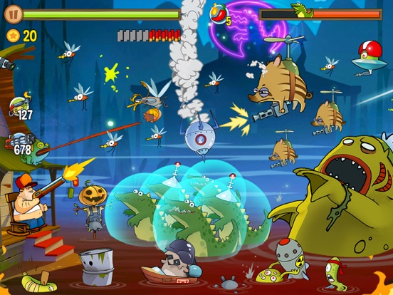 Swamp Attack screenshot 4