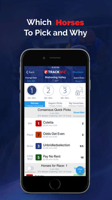 TrackWiz - Horse Race Betting screenshot 4