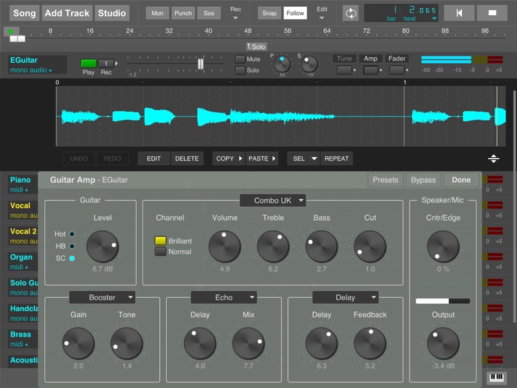 MultitrackStudio for iPad