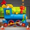 Play most amazing virtual pet train builder game, help the little pet animal to build train and pack their luggage to start a fun journey by rail road
