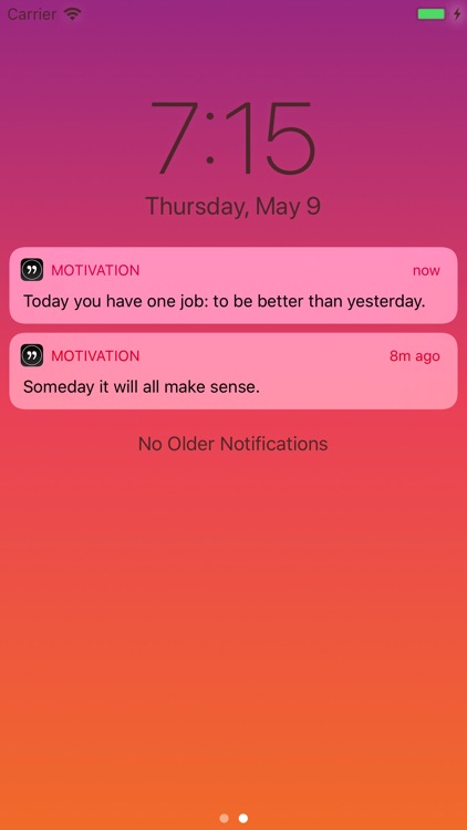 Motivation - Daily quotes screenshot-0
