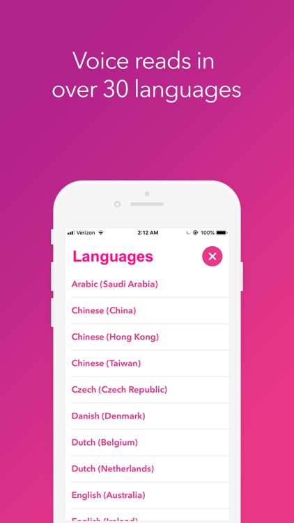 Voice: OCR Document Reader
