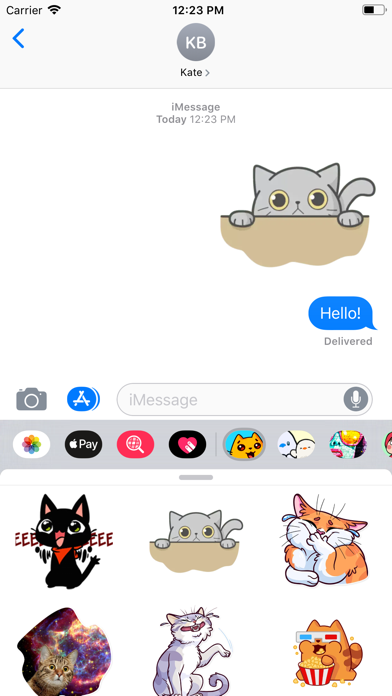 Famous Cats Stickers screenshot 2