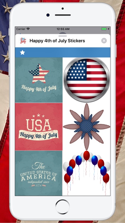 Happy 4th of July Stickers ! screenshot-9