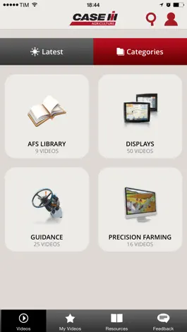 Game screenshot CASE IH AFS Academy apk