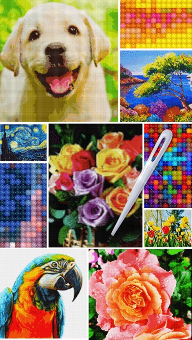 Cross stitch : Color by Letter screenshot 3