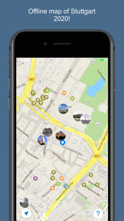 Stuttgart 2020 — offline map