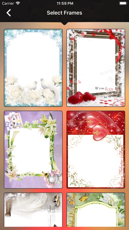 HD Wedding photo frame