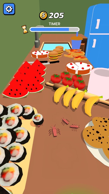 Crazy bugs steal your food screenshot-3