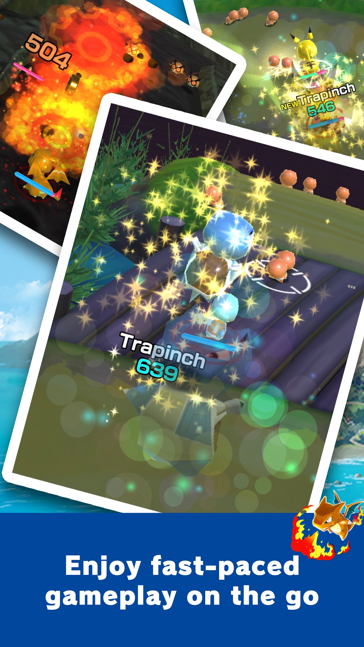Screenshot do app Pokémon Rumble Rush
