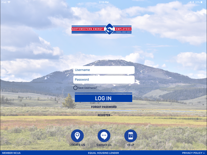 Northwestern Energy for iPad