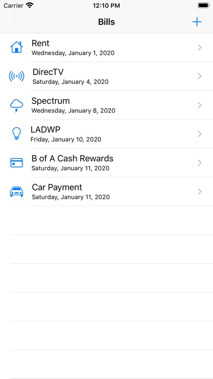 Bill Payments