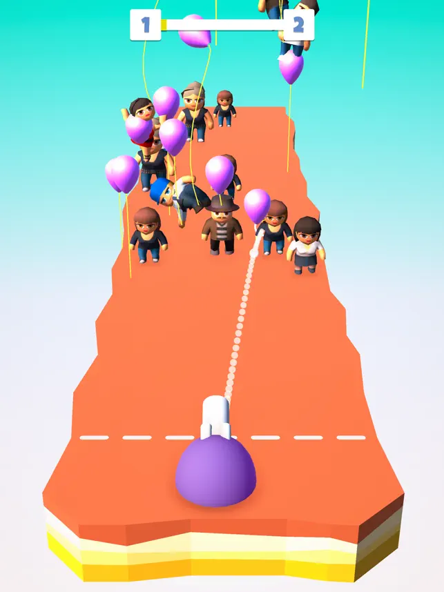 Ballon Em Away, game for IOS