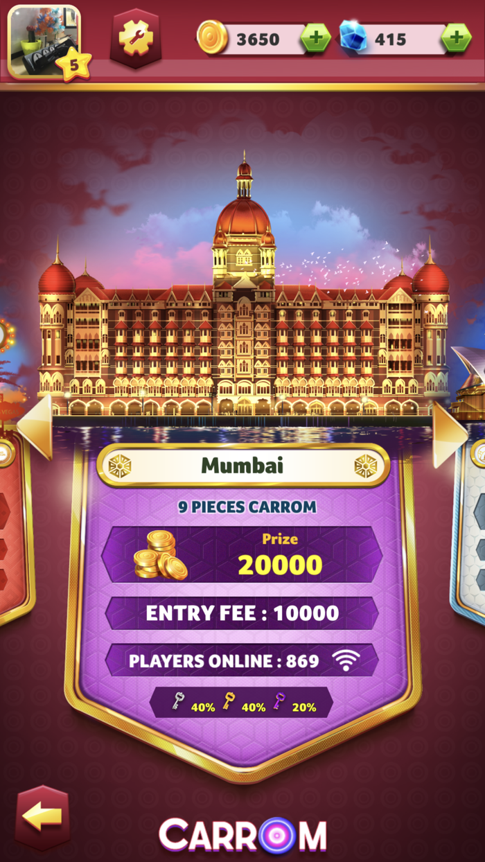 Carrom Friends  Board Game