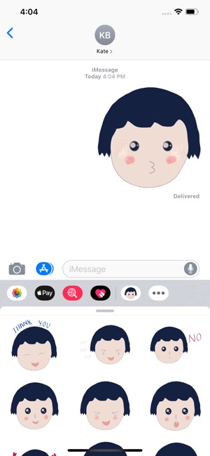 Cute Girl Stickers