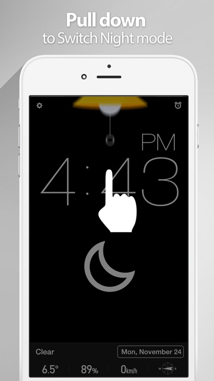 Red Clock - Weather & Alarm
