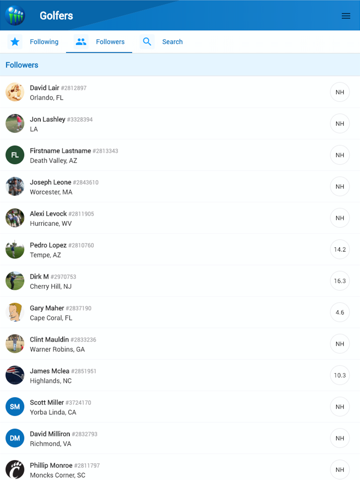 GolfNet: Golf Handicap Tracker screenshot 2